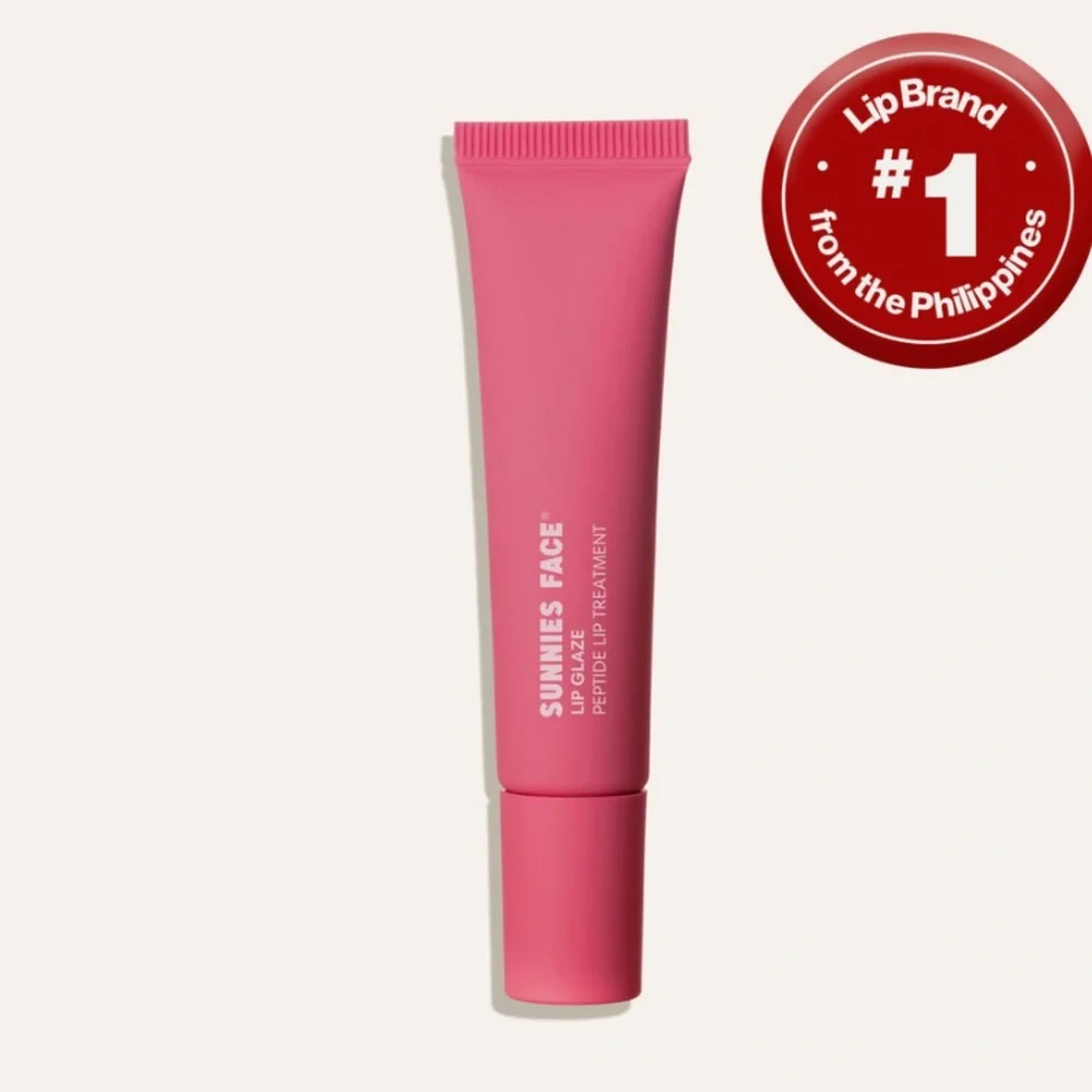 NIB Sunnies Face Lip Glaze Peptide Lip Treatment